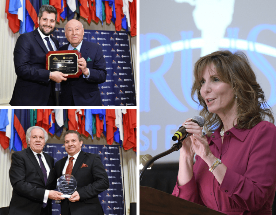 Entrega de Premio Ciudadano corporativo de las Américas