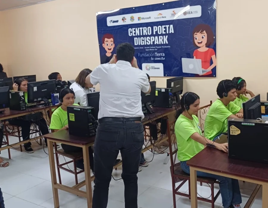 The Trust for the Americas y Fundación Terra Inauguran Nuevos Centros POETA en Honduras